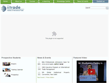 Tablet Screenshot of iitrade.ac.in